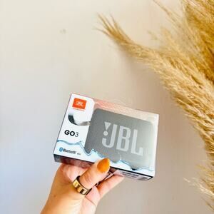 NEW JBL Black Go 3 Portable Wireless Bluetooth Speaker Waterproof Loop Handle